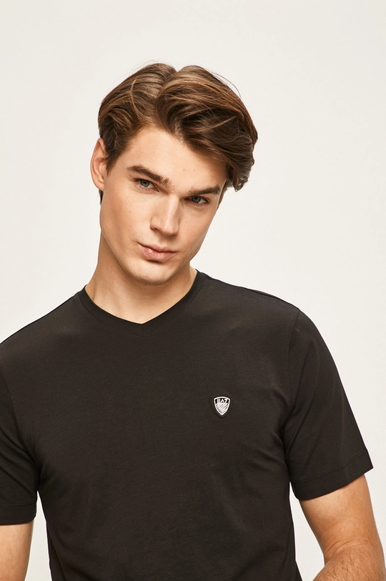 fekete EA7 Emporio Armani - T-shirt Férfi