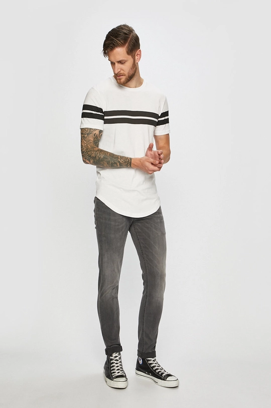 Only & Sons - T-shirt biały