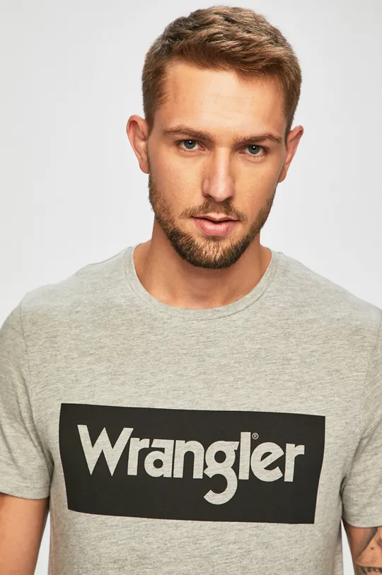 sivá Wrangler - Pánske tričko