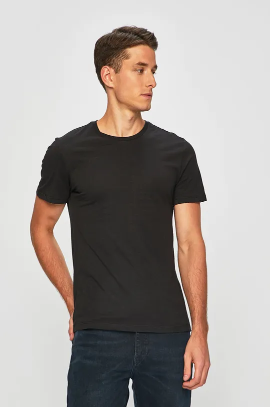 czarny Levi's - T-shirt (2-pack) Męski