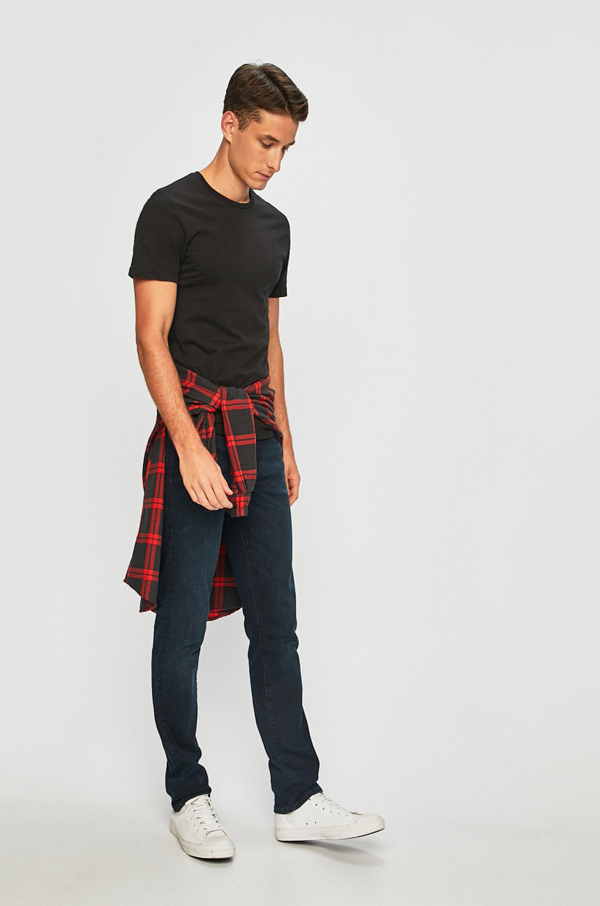 Levi's - Tričko (2-pack) černá