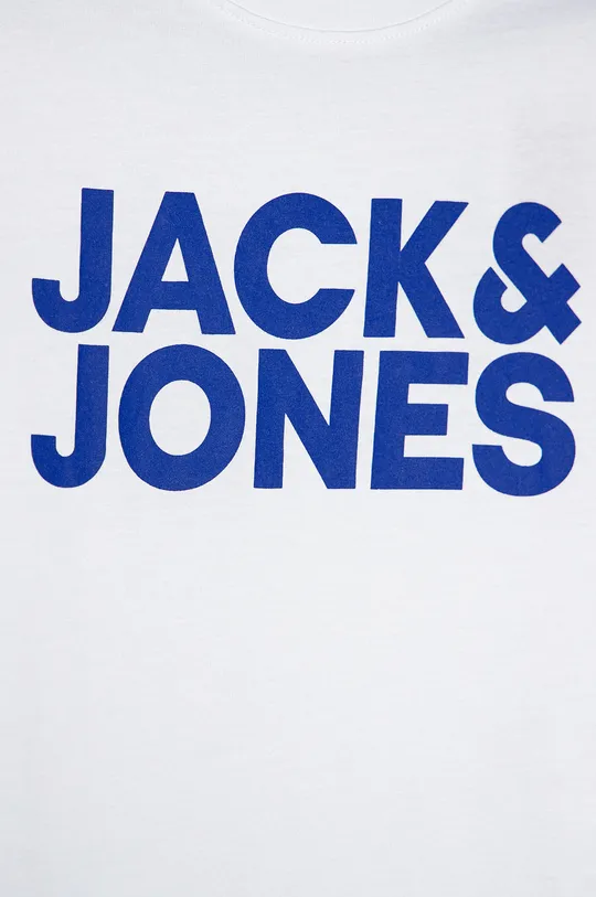 Jack & Jones - T-shirt dziecięcy 128-176 cm biały