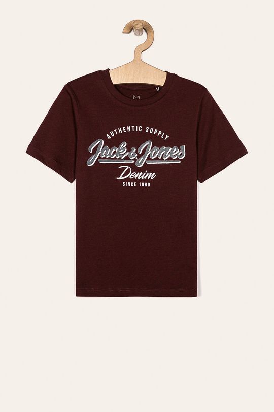 mahagónová Jack & Jones - Detské tričko 128-176 cm Pánsky