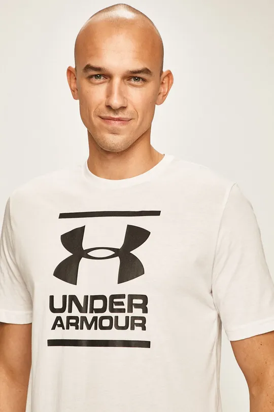 biały Under Armour - T-shirt 1326849. Męski
