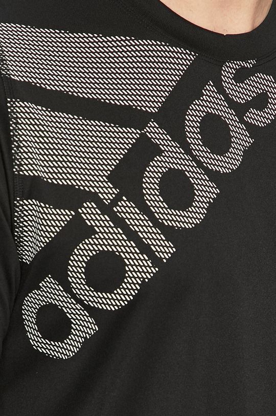 čierna adidas Performance - Pánske tričko DU0902