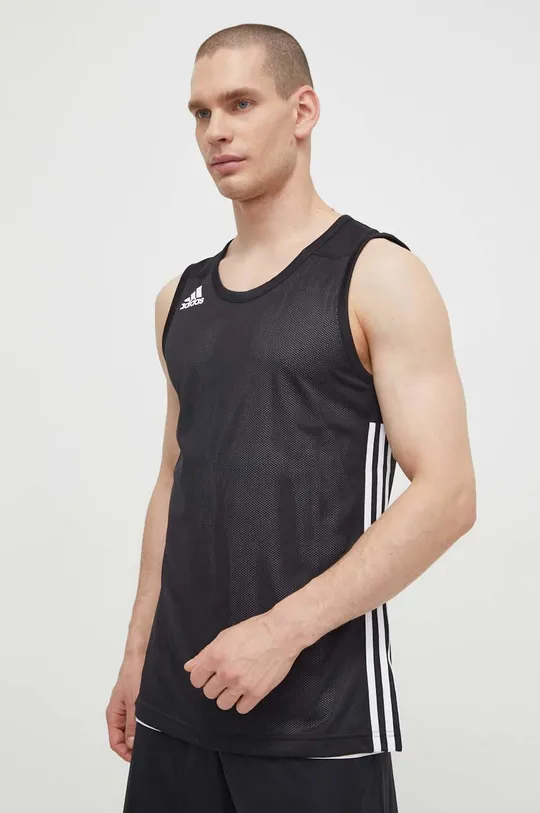 črna adidas Performance t-shirt Moški