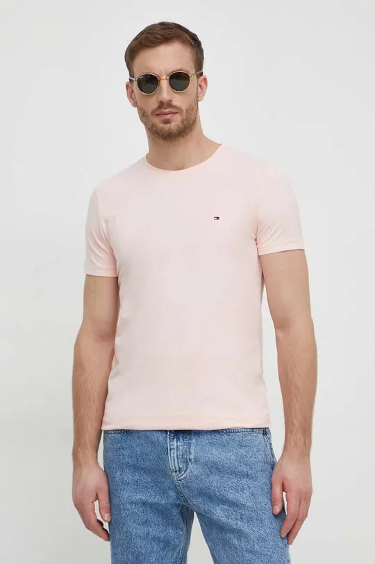 rózsaszín Tommy Hilfiger t-shirt Férfi