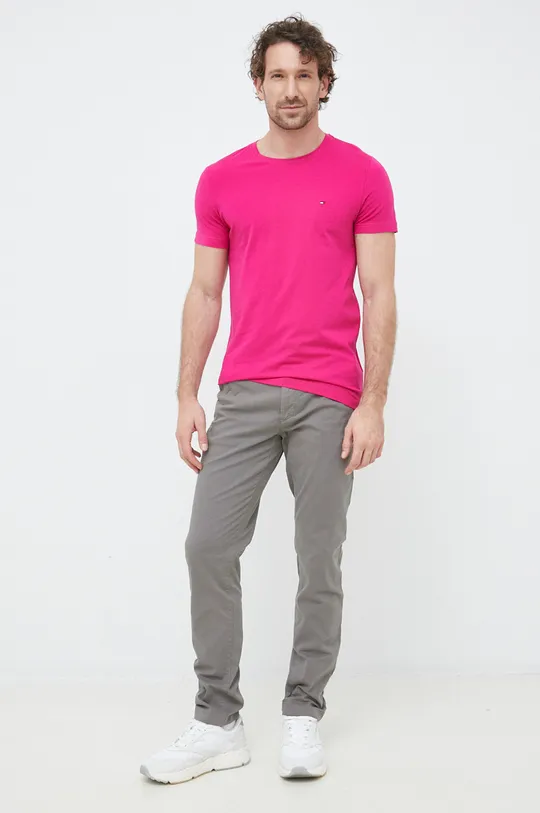 Majica kratkih rukava Tommy Hilfiger roza