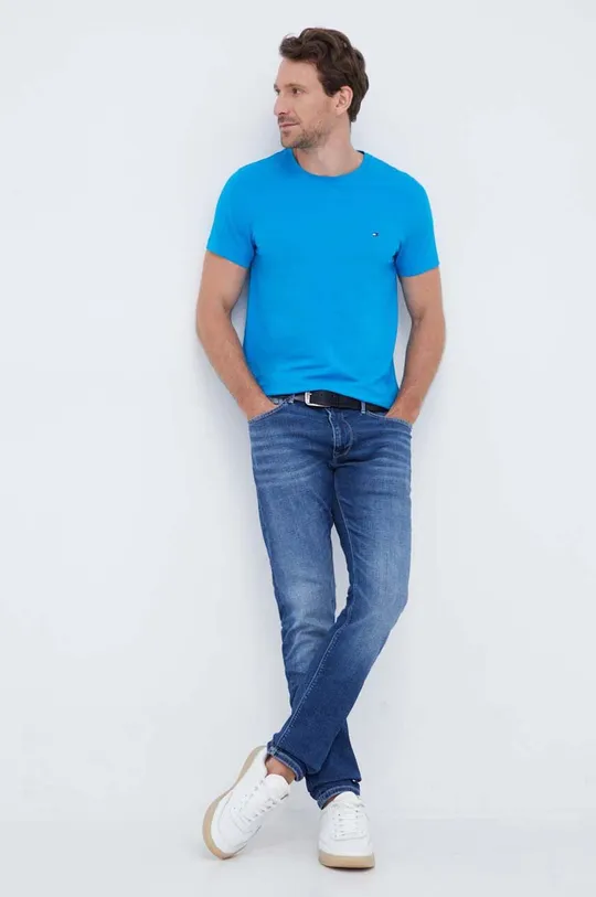 Tommy Hilfiger t-shirt niebieski