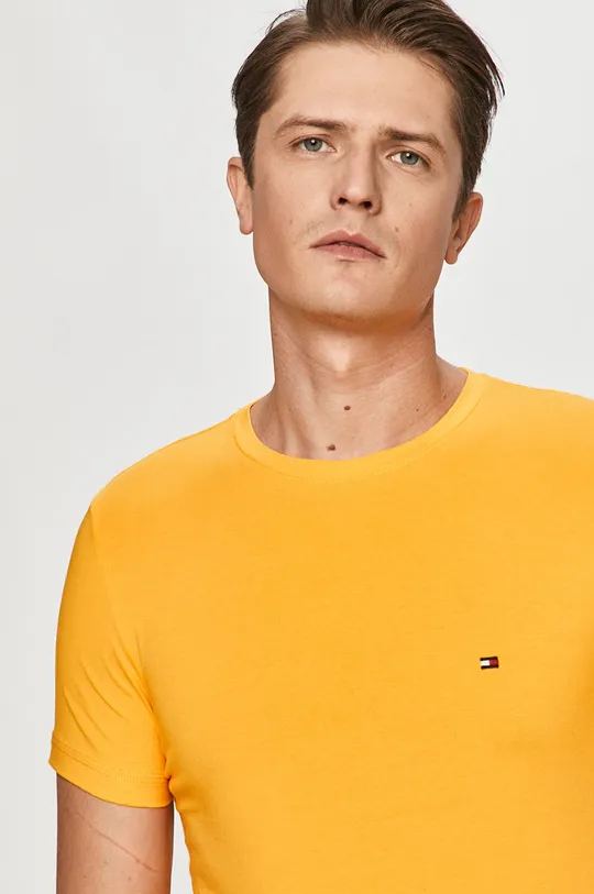 κίτρινο Μπλουζάκι Tommy Hilfiger