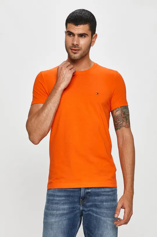 oranžová Tričko Tommy Hilfiger Pánsky