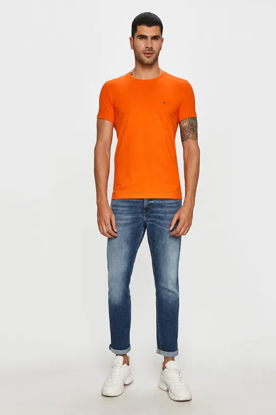 Tričko Tommy Hilfiger oranžová