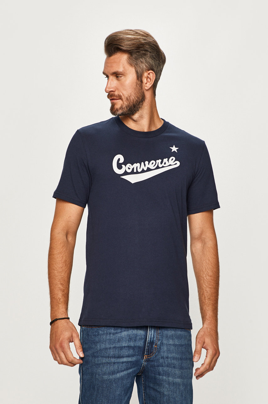 sötétkék Converse - T-shirt Férfi