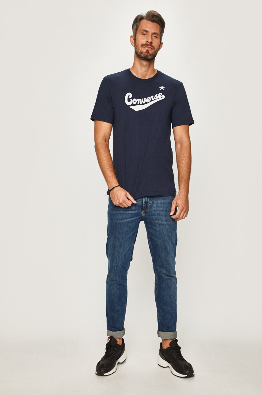 Converse t-shirt navy