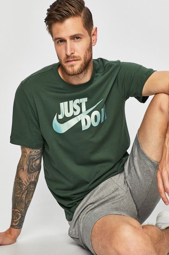 Nike Sportswear - Tričko ocelová zelená