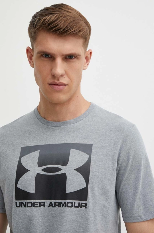 siva Under Armour t-shirt Moški