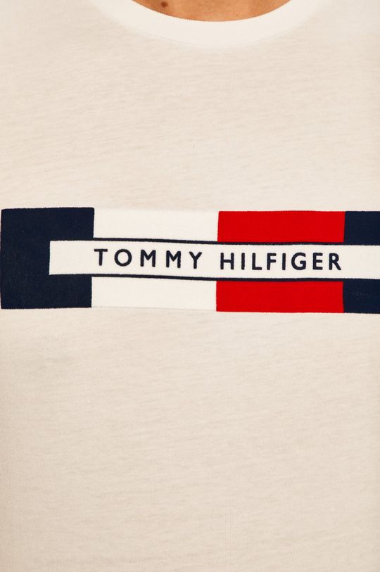 alb Tommy Hilfiger - Tricou