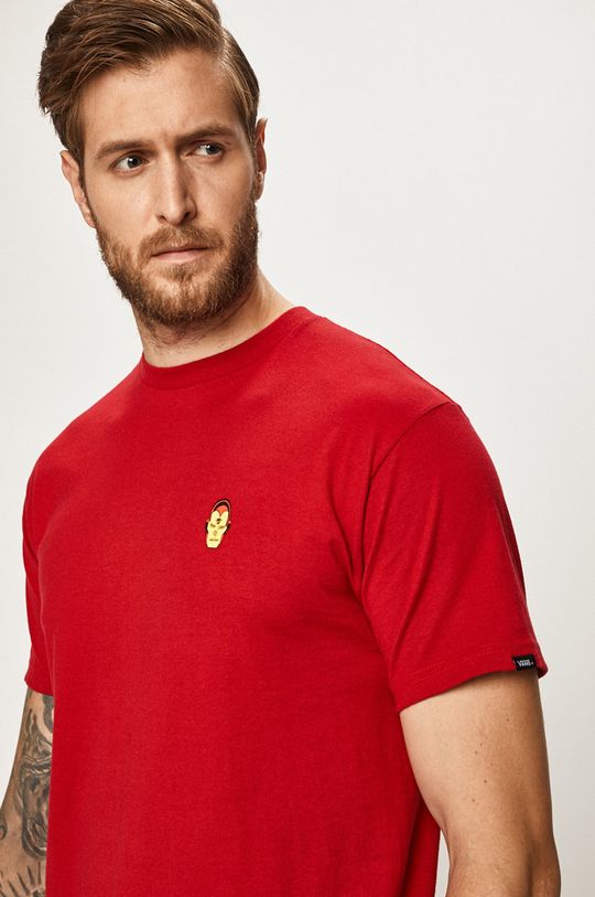 červená Vans - Pánske tričko x Marvel