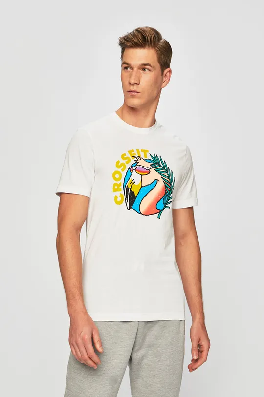 fehér Reebok - T-shirt EC1484 Férfi