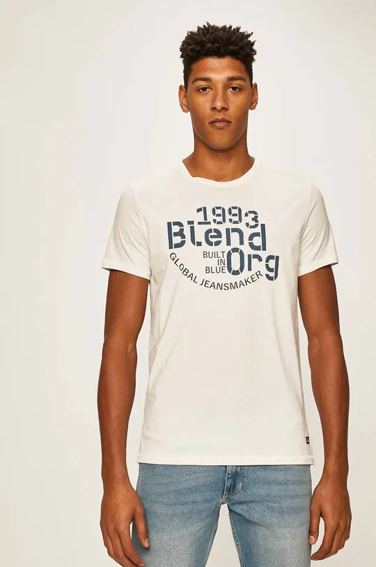biela Blend - Pánske tričko Pánsky