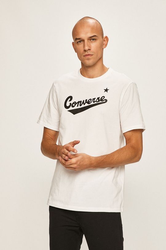 bijela Converse - Majica Muški
