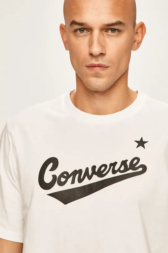 biela Converse - Pánske tričko