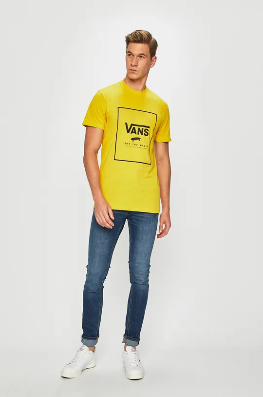 Vans - T-shirt sárga