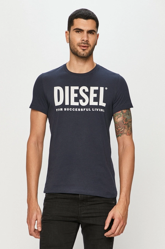 sötétkék Diesel t-shirt Férfi