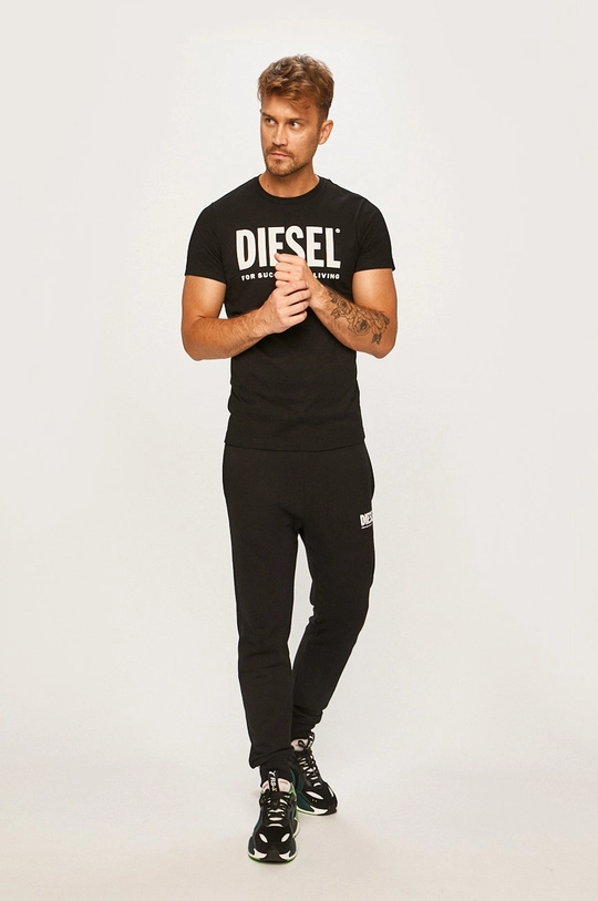 Diesel T-shirt czarny