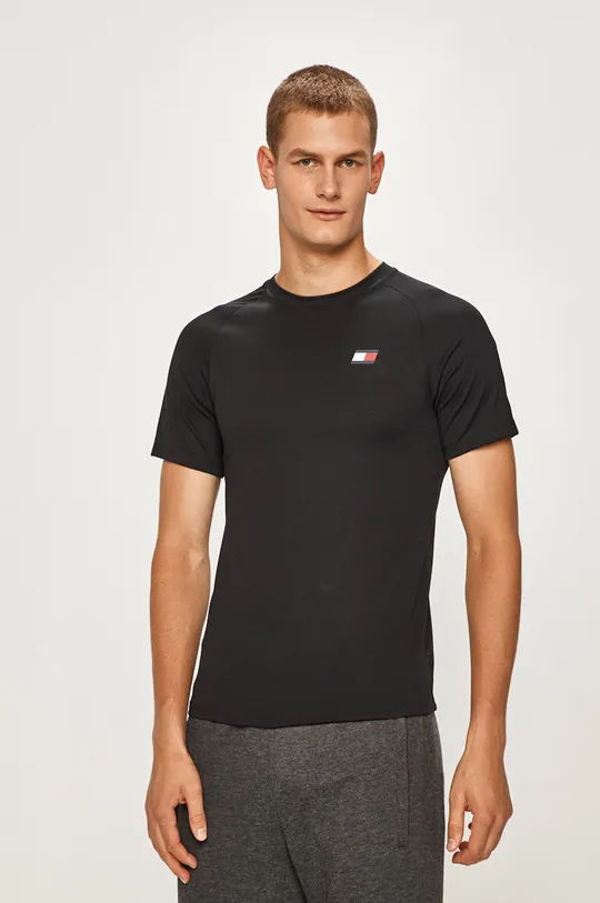 čierna Tommy Sport - Pánske tričko Pánsky