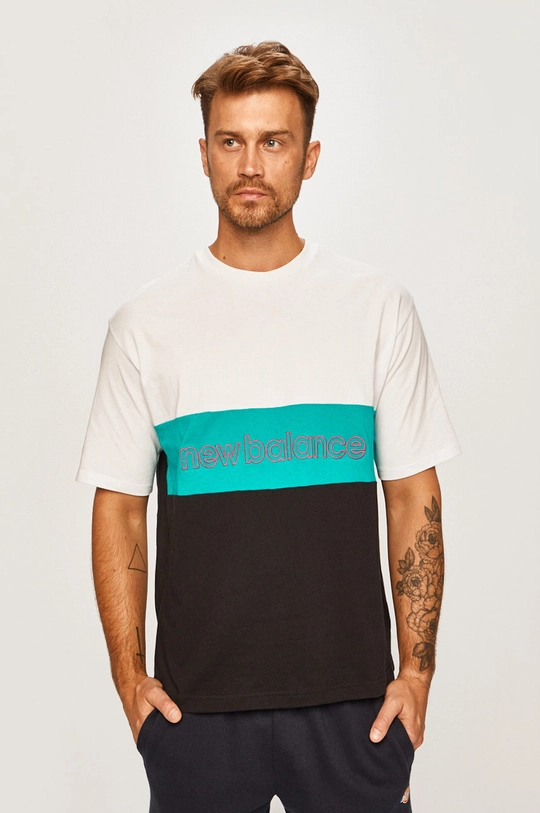 zöld New Balance - T-shirt MT93506VDE Férfi