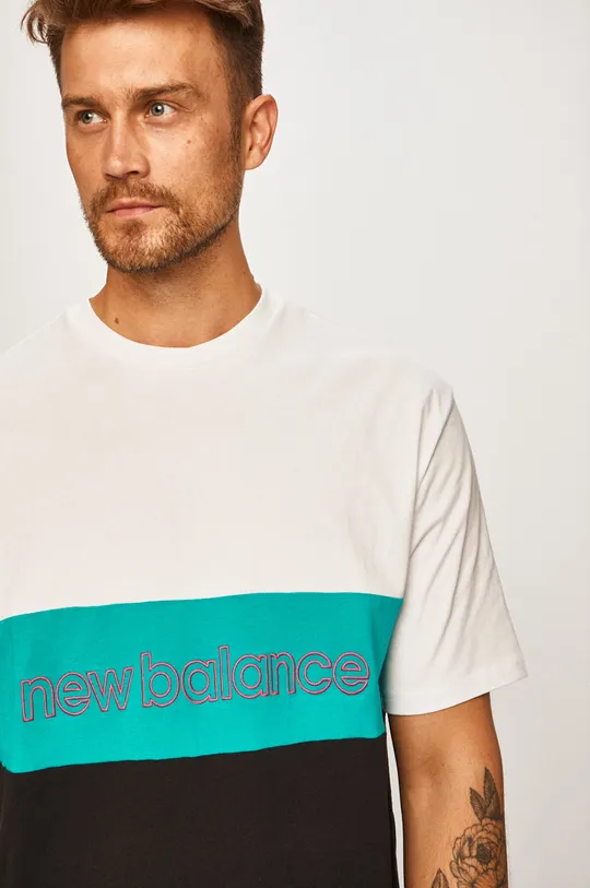 zöld New Balance - T-shirt MT93506VDE