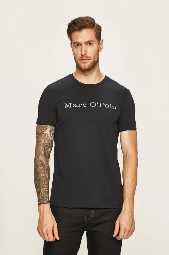 granatowy Marc O'Polo - T-shirt Męski