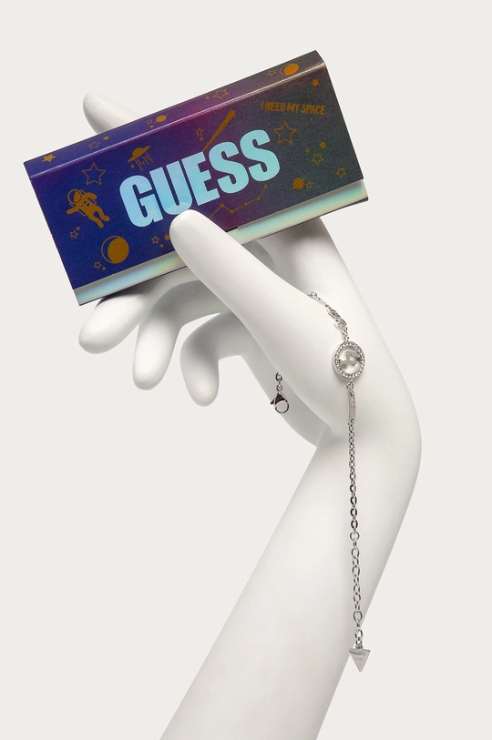 Guess - Náramok strieborná