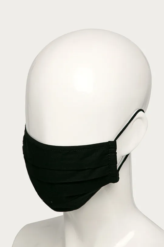 Pieces maschera protettiva per il viso (2-pack) nero