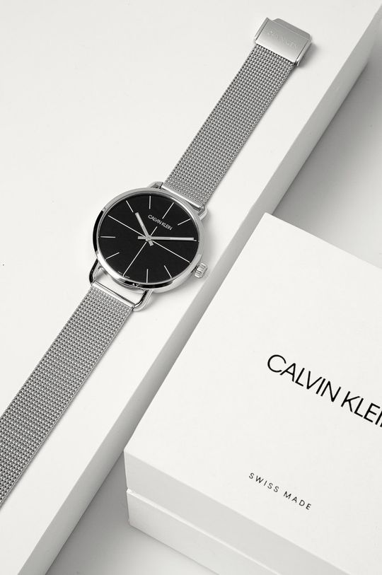 Calvin Klein - Hodinky K7B21121 stříbrná