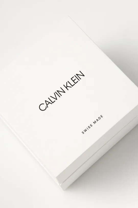 Calvin Klein - Hodinky K8M211C1  Prírodná koža, Ušľachtilá oceľ, Minerálne sklo