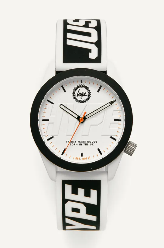 biały Hype - Zegarek HYU018BW Unisex