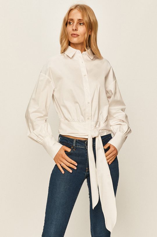 biały Guess Jeans - Koszula Damski