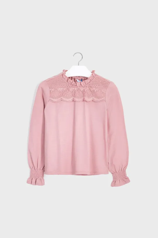 Mayoral - Дитяча блузка 128-167 cm рожевий