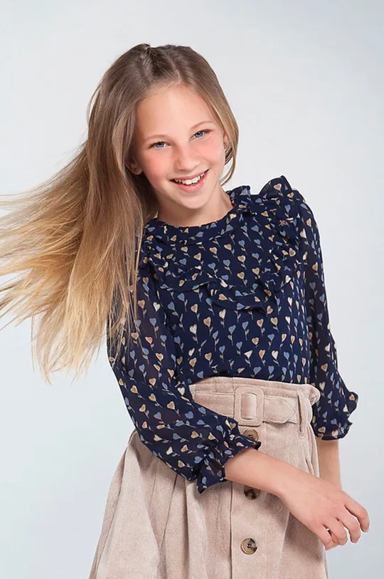 темно-синій Mayoral - Дитяча блузка 128-167 cm Для дівчаток