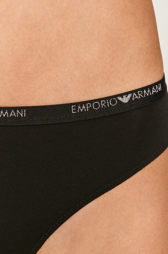 fekete Emporio Armani - Brazil bugyi (2-db)