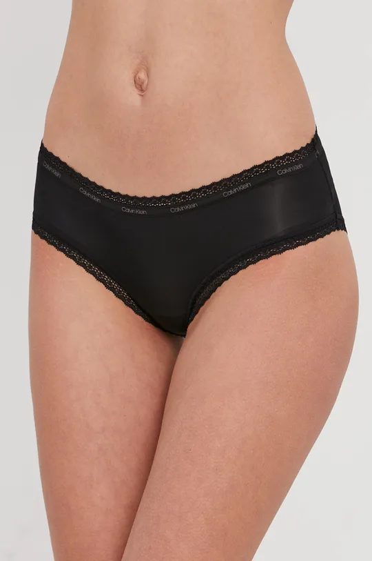czarny Calvin Klein Underwear Figi Damski