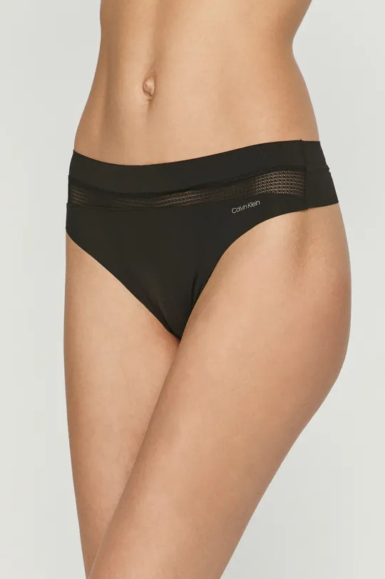 чорний Calvin Klein Underwear - Стринги Жіночий