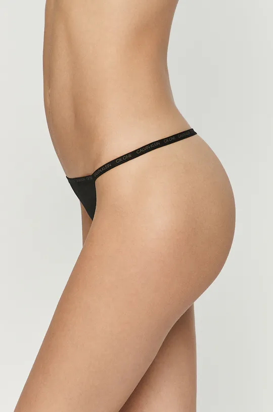 Calvin Klein Underwear - Tanga (2 db) fekete