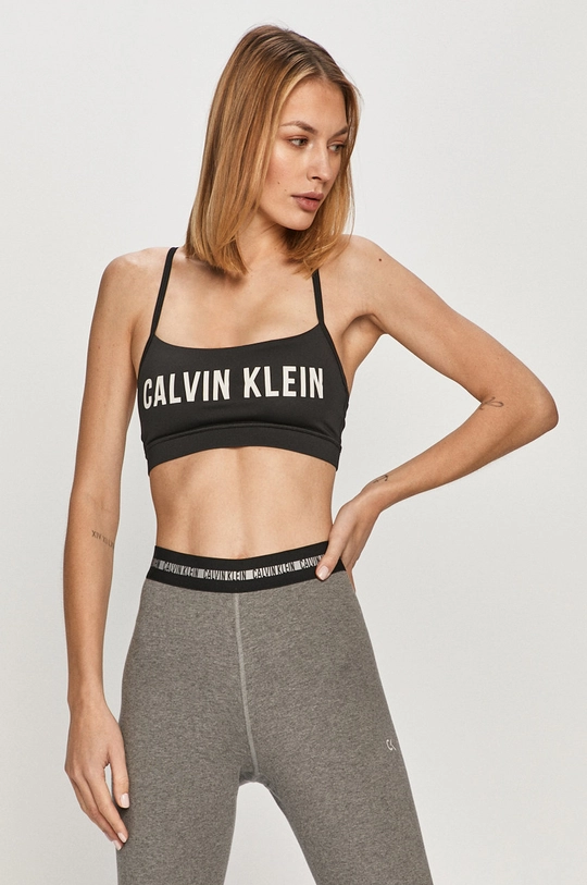 чёрный Calvin Klein Performance - Спортивный бюстгальтер Женский