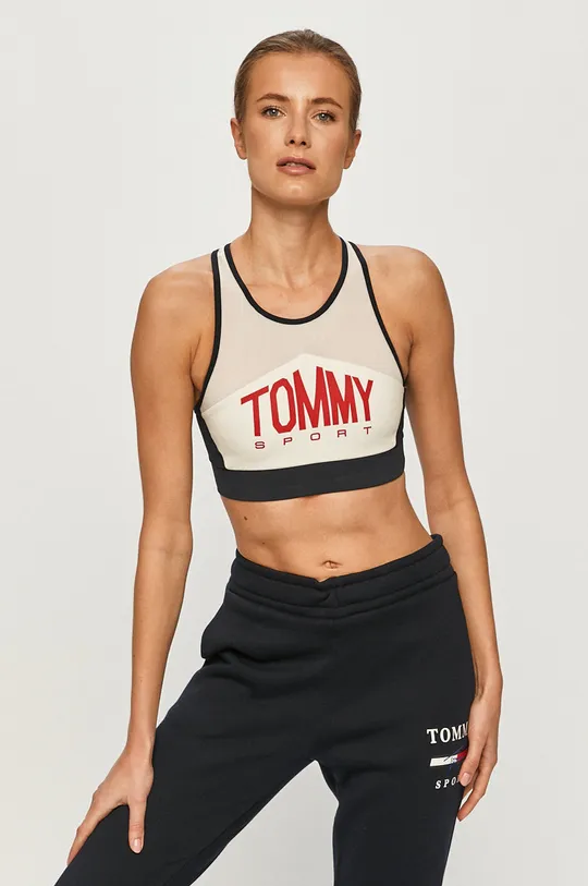 λευκό Tommy Sport - Αθλητικό σουτιέν Γυναικεία
