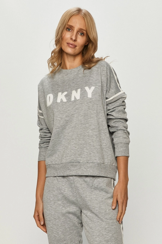 szary Dkny - Bluza piżamowa YI2422413 Damski