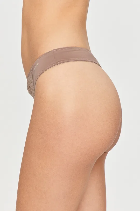 Calvin Klein Underwear - Tangá hnedá