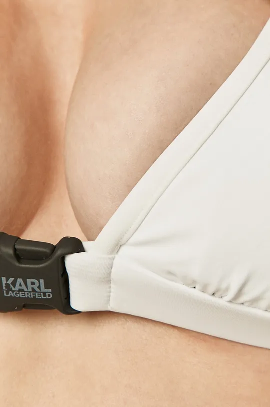 biały Karl Lagerfeld - Biustonosz kąpielowy KL20WTP04